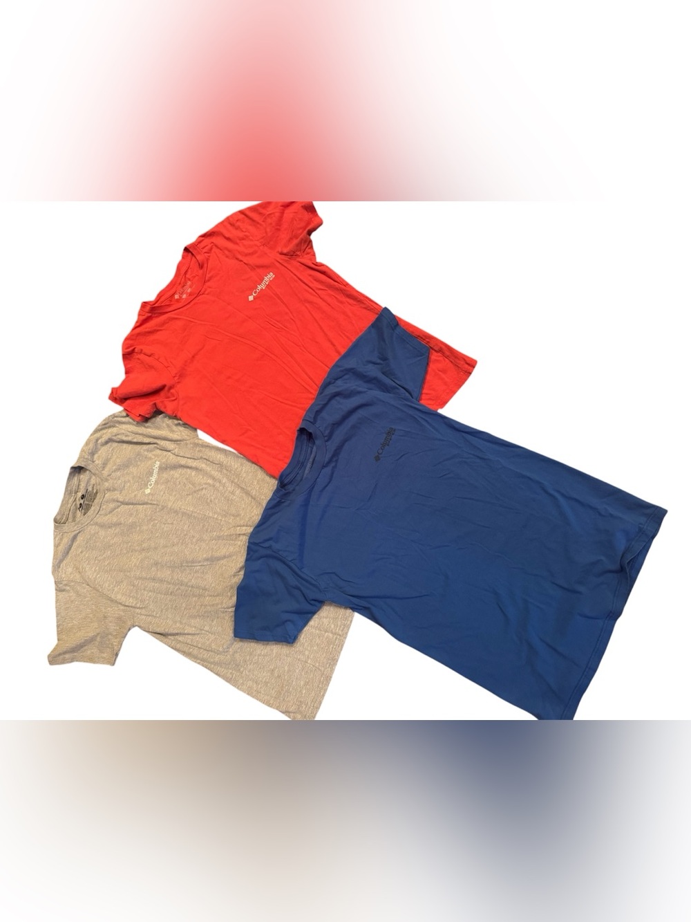 Columbia Performance Graphic Tee Bundle – Men’s Small, EUC (Set of 3)